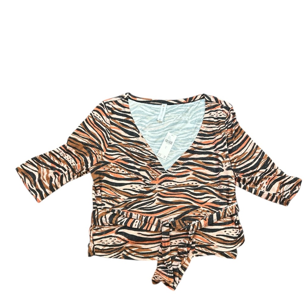 Daily Practice by Anthropologie Women’s Size Large Wrap Top NWT
